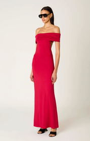 Evangeline Dress Crimson