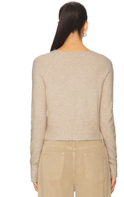 School Girl Cardi Feather Grey Melange FP