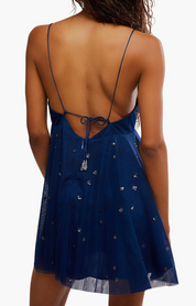 Noel Shine Mini Dress Cosmic Combo