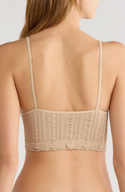 Heirloom Seamless Bralette Mushroom FP