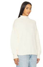 We The Free Torres Roll Neck Sweater Sugar Swizzle