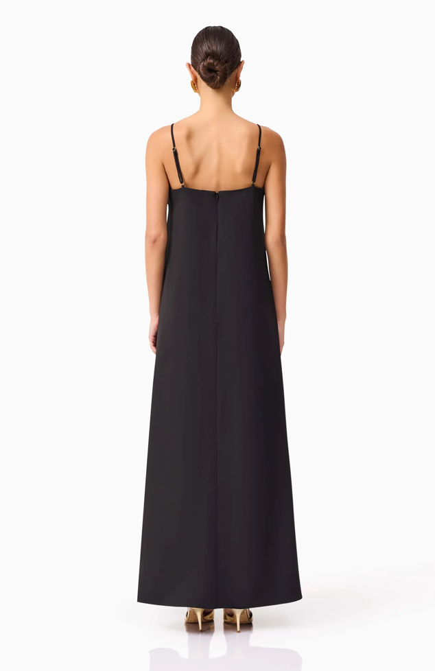 buttercup embroidered maxi dress in purple Buttercup Embroidered Maxi Dress in Purple