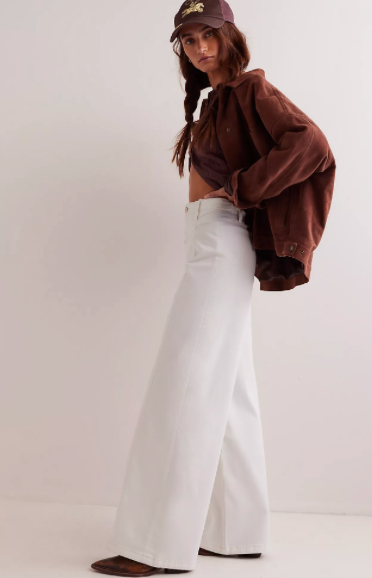 We the Free Libre Wide-Leg Denim Jeans Island Lights