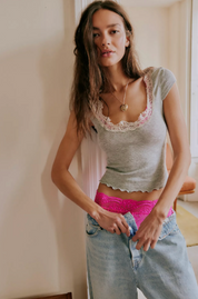 Oh My Darling Tee Heather Grey FP