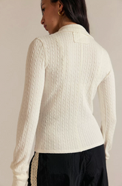 Brunch Girl Zip Up Clean Ivory FP