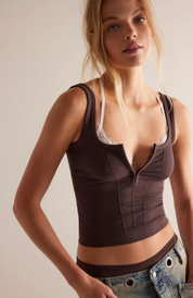 Simple Soft Cami Teak FP