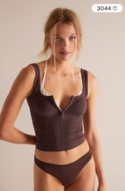 Simple Soft Cami Teak FP