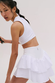 Field Day Skort White FP