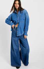 We The Free Ashley Denim Shirt