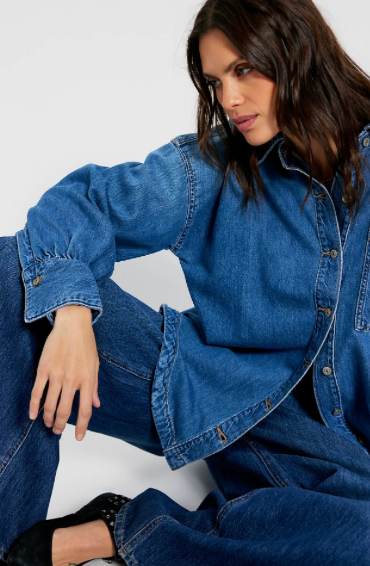 We The Free Ashley Denim Shirt