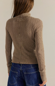 Brunch Girl Zip Up Dusted Cocoa FP