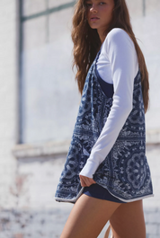 Hot Shot Printed Mini Dress FP Bandana