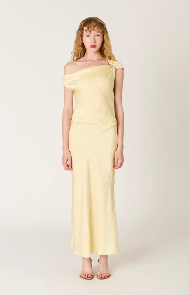 Hiedra Dress Butter | NIA