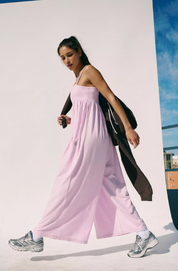 Hot Shot Strappy Onesie 2 in Ultraviolet | Free People