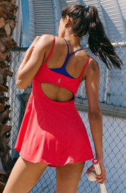 Baseline Tennis Dress Grapefruit | Free People