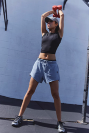 Knockout Shorts | Dark Slate | Free People