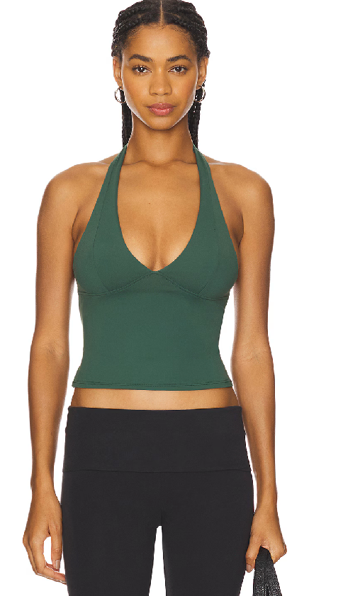 Still Here Halter |Pine | Free People