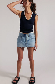 Lainey Low-Rise Mini Skirt | It's All Right | Free People