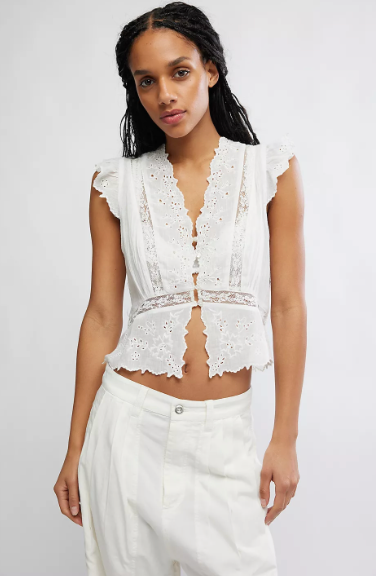Day Dreamer Top | Ivory | Free People