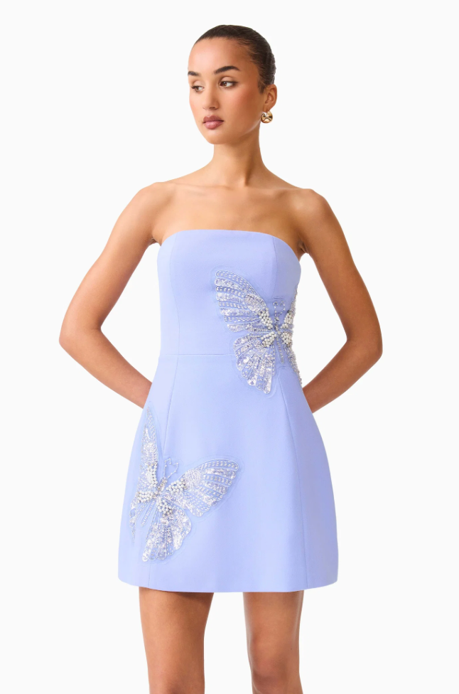 Mira Strapless Mini Dress by Elliatt