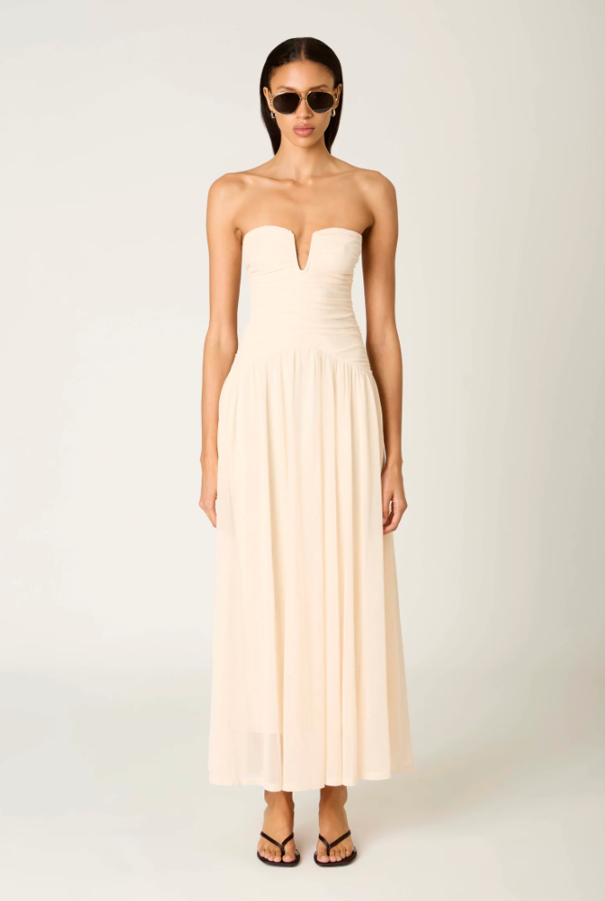 Beverly Dress | White | NIA