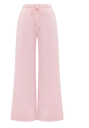 SHOBI LOW RISE TRACK PANTS - BALLET PINK