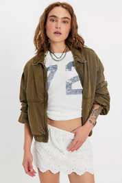 Eyes on You Skort | Ivory | Free People