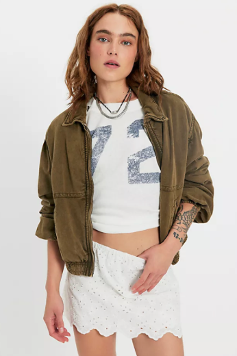 Eyes on You Skort | Ivory | Free People