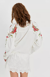 Eyes on You Skort | Ivory | Free People