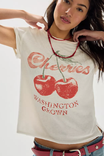 Nova Graphic Tee | Cherry Combo | Free People