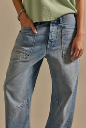 We The Free Minimalist Moxie Barrel Jeans | County Fair
