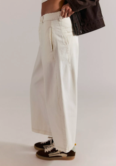 We the Free Lay Down Chino Trouser | Clean Ivory