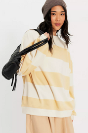 We The Free Classic Crew Stripe | Apricot Combo