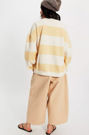 We The Free Classic Crew Stripe | Apricot Combo