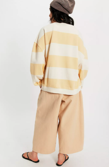 We The Free Classic Crew Stripe | Apricot Combo
