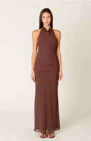 Giulia Dress | Chocolate | NIA