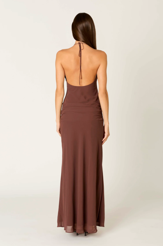 Giulia Dress | Chocolate | NIA