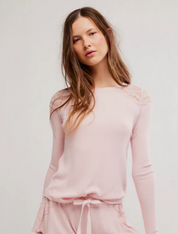 Made You Blush Layering Tee | Pink Lotus | Free People