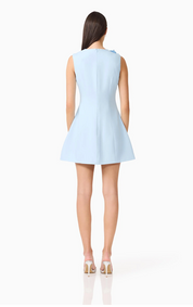Reina Applique Mini Dress Dress Sky Blue by Elliatt