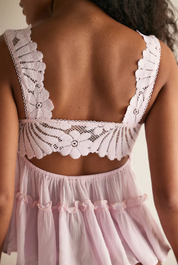 Petal Party Shapeless Cami | Pink Destiny | Free People