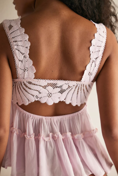 Petal Party Shapeless Cami | Pink Destiny | Free People