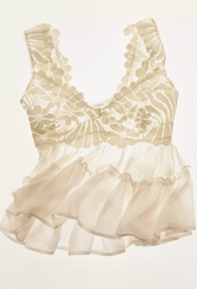 Petal Party Shapeless Cami | Clean Ivory | Free People