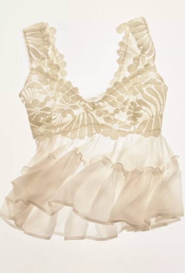 Petal Party Shapeless Cami | Clean Ivory | Free People