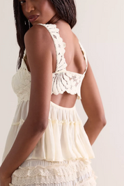 Petal Party Shapeless Cami | Tofu | Free People