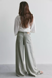 We The Free Haven Baggy Wide Leg Jean | Seagrass