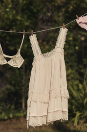 Forever Yours Mini Slip | Toasted Eggnog | Free People