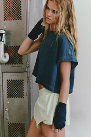 On The Go Shorts | Whipped Lime | Free People