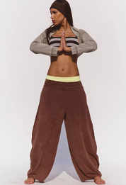 Hot Shot Easy Pant | Cocoa | Free People