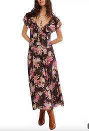 Forsythia Maxi | Deep Fudge Combo | Free People
