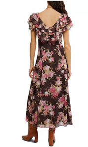 Forsythia Maxi | Deep Fudge Combo | Free People